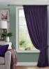 Штора на тесьме 200х270 Pudra с подхватом цвет фиолетовый Штора на тесьме 200х270 Pudra с подхватом цвет фиолетовый