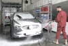 Стеллаж одноярусный В-132 цвет серый/красный Стеллаж одноярусный В-132 цвет серый/красный