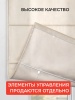 Римская штора "Милфид", Без карниза, цвет бежевый