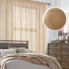 Тюль на тесьме 450х275 см Varna - SH цвет бежевый