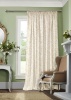 Штора на тесьме 220х270 см Viona с подхватом цвет молочный