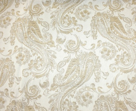 Комплект штор "Paisley-S" 2 шторы 200х280, тюль 450х280 беж Комплект штор "Paisley-S" 2 шторы 200х280, тюль 450х280 беж