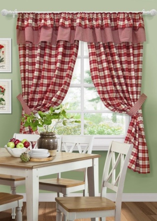 Комплект штор "Шале Chale-S" 272х186 красный