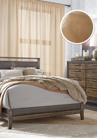 Штора на тесьме "Varna" 300х275 коричневый