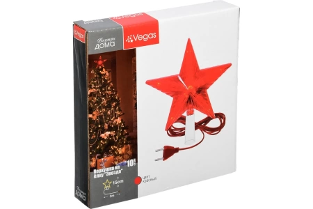 Верхушка на елку VEGAS Звезда