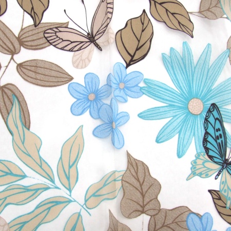 Штора на завязках "Румба Rumba" 150х278