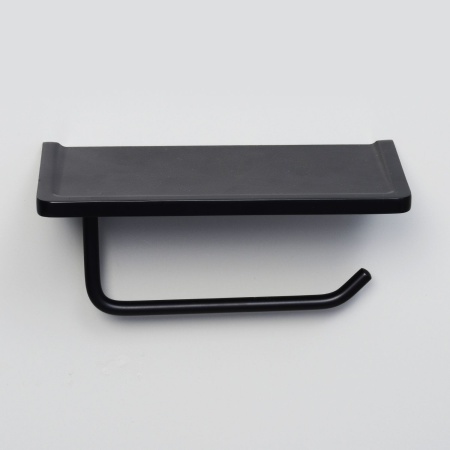 Держатель туалетной бумаги с полочкой для телефона K-1525