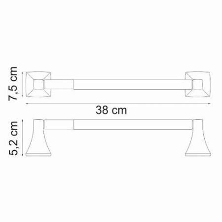 Держатель бумажных полотенец Wern K-2591