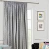 Штора на тесьме "Rosemary" 200х270 цвет серый