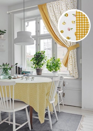 Штора на тесьме "Sun Karen" 175x175 мультиколор