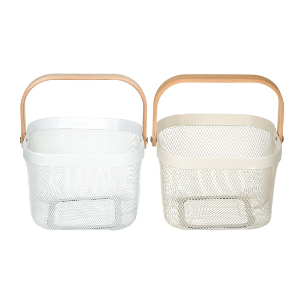 Корзина металлическая для хранения овощей и фруктов, 26,5*24,5*17 см, цвет в ассортименте MARMITON