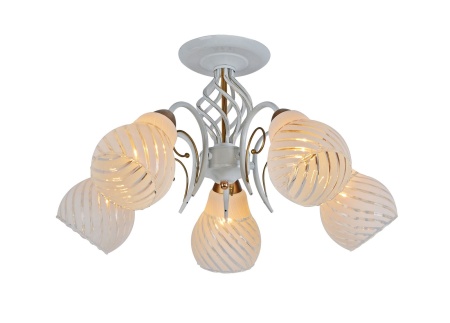 Люстра My Light классическая 300W светильник E14 хром