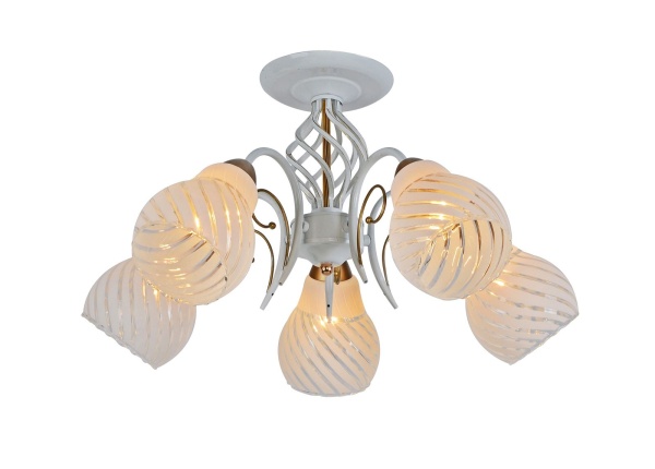 Люстра My Light классическая 300W светильник E14 хром