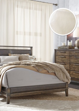 Штора на тесьме "Varna" 300х275 беж