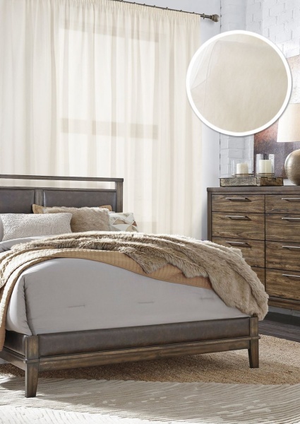 Штора на тесьме "Varna" 300х275 беж