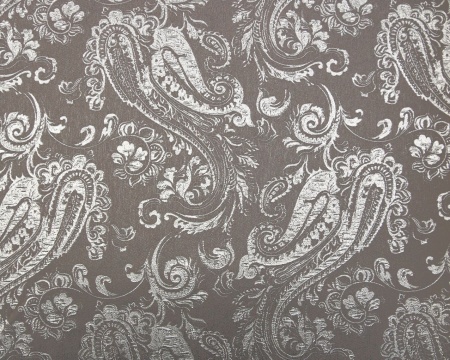 Штора на тесьме 200х280 см Paisley цвет серый