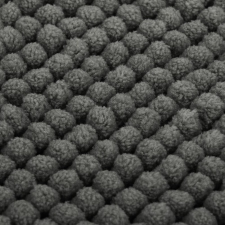 Коврик Vortex для ванной 55х55 SPA круглый цвет серый