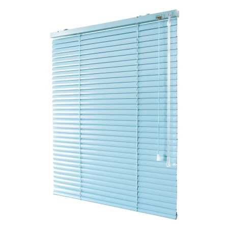 Жалюзи алюминиевые УЮТ цвет голубой