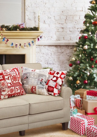 Подушка декоративная на молнии 40х40 см Tirol с принтом