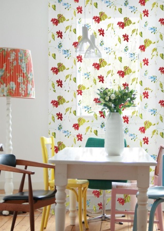 Тюль на завязках "Allure" 150х273 мультиколор