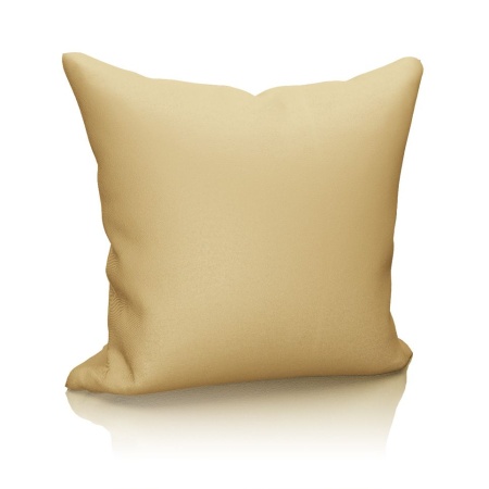 Подушка декоративная на молнии 40х40 см Блэкаут цвет песочный
