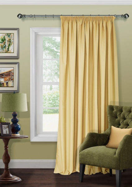 Штора на тесьме 200х300 см Blackout-S цвет песочный