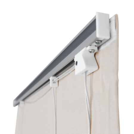 Римские шторы Helena на веревочном механизме цвет экрю