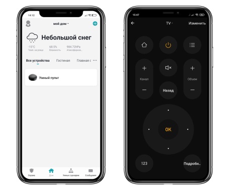 Умный пульт ДУ ROXIMO RMIR01