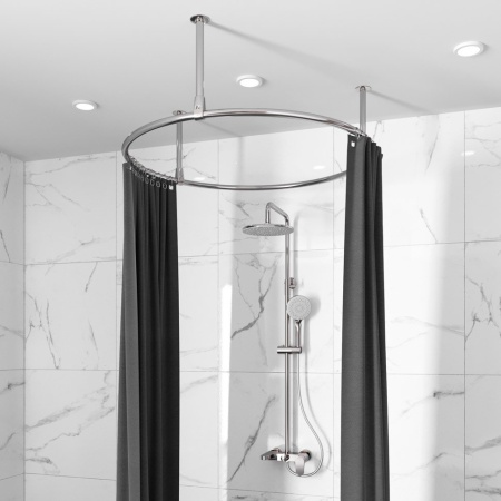 Карниз для ванны Круглый d100 Усиленный 25 мм