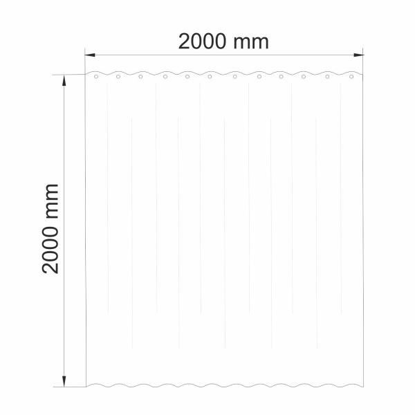 Шторка для ванной комнаты Isen SC-40102
