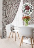 Комплект штор "Lady Flower" 2 шт 200х270, тюль 450х270