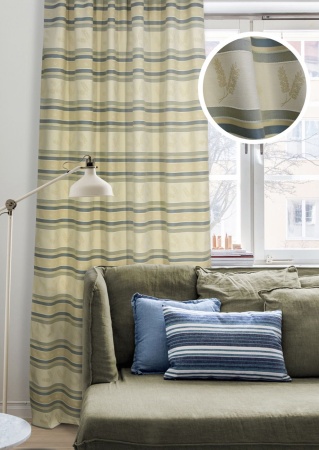 Штора на тесьме "Bosmat" 146х270 бежевый оттенок