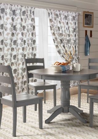 Комплект штор на тесьме "Актиния Actinia - ST" 450х270