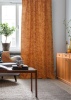 Штора на тесьме 136х270 см Arlanda с подхватом цвет оранжевый