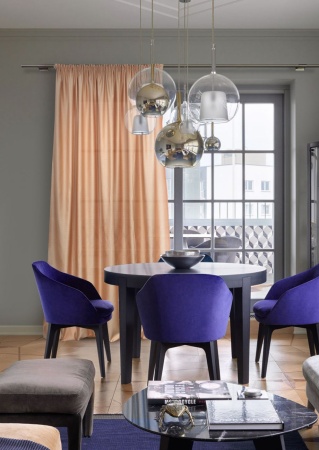 Штора на тесьме 200х270 см Rimeni цвет оранжевый