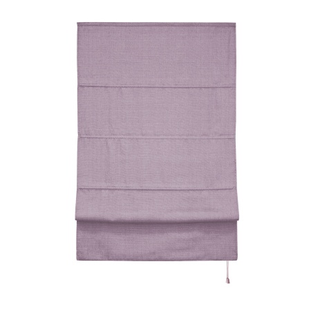 Римские шторы Лея на веревочном механизме цвет сиреневый