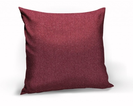 Подушка декоративная на молнии 40х40 см Lindor цвет красный