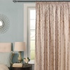 Штора на тесьме 220х270 см Afina с подхватом цвет бежево-розовый