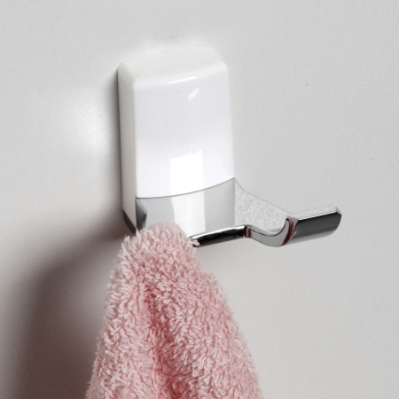 Крючок двойной Leine K-5023DWHITE