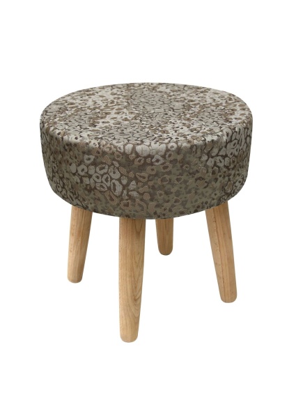 Пуф Stone круглый, цвет бежевый