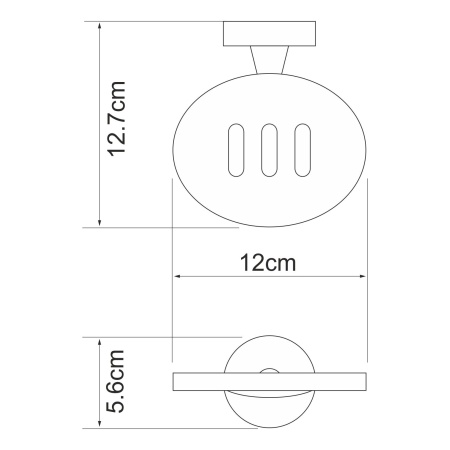 Мыльница решетка Isen K-4069