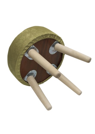 Пуф Plain Lux круглый, цвет тростниковый Пуф Plain Lux круглый, цвет тростниковый