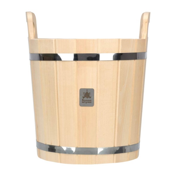 Запарник 20 л, с нержавеющей вставкой, липа "Банные штучки"