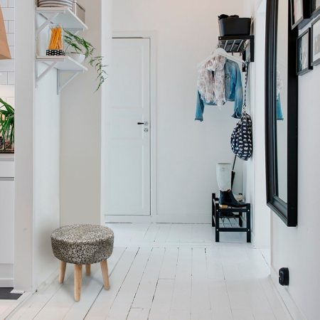 Пуф Stone круглый, цвет серый