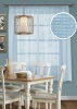 Basicos-M, штора для кухни 285х175 голубой