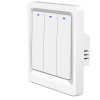 Умный Zigbee выключатель ROXIMO, трехкнопочный, SZBTN01-3