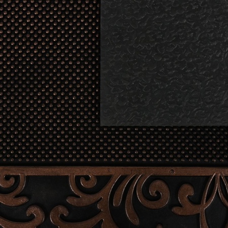 Коврик VORTEX придверный 45х75 Ключ цвет медь