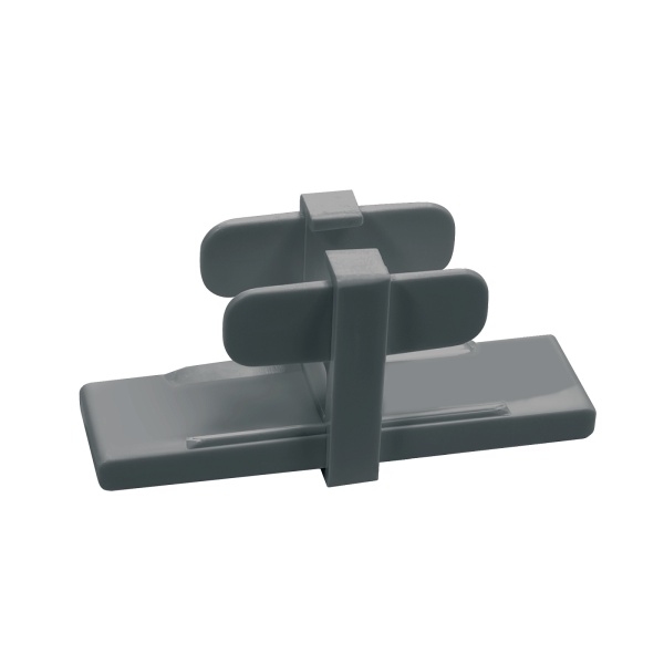 Соединитель для усиленного однополосного профиля, серый