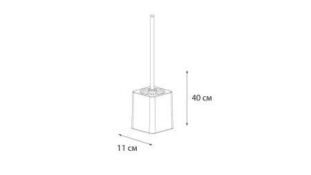 Ерш напольный Fixsen Twist