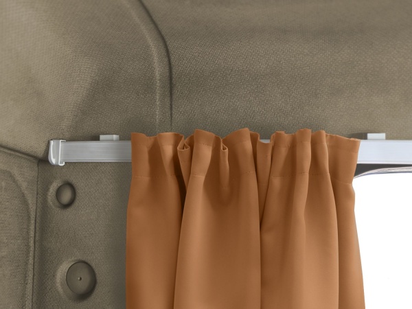 Комплект автоштор и карниза спального места Blackout - auto SK 240х160 (цвет: Рыже-коричневый)